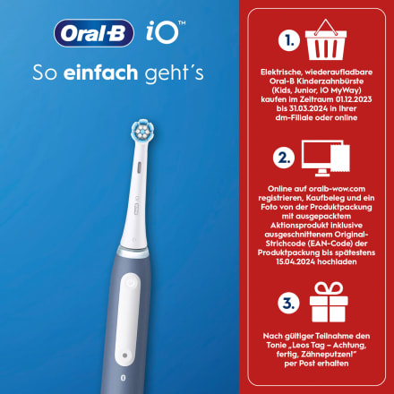 10 günstig kaufen Way, Elektrische Jahren, 1 My online ab iO Oral-B Zahnbürste dauerhaft St