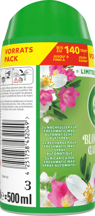 Lufterfrischer Blooming Garden Nachfüllpack (2x250 ml), 500 ml