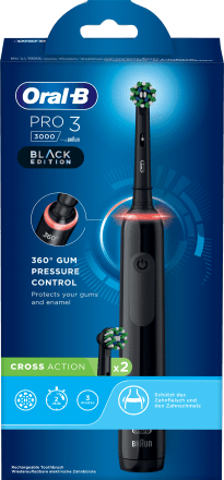 Oral-B Spazzolino elettrico Pro 3 Black, 1 pz Acquisti online sempre  convenienti