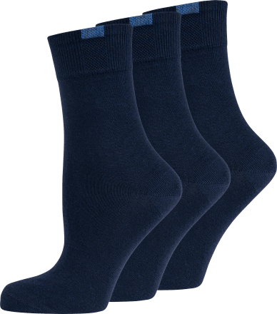 nur die Passt Perfekt Socken blau Gr. 39-42, 3 St dauerhaft günstig online  kaufen