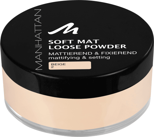 MANHATTAN CosmeticsLoses Puder Soft Mat Beige 2, 20 g