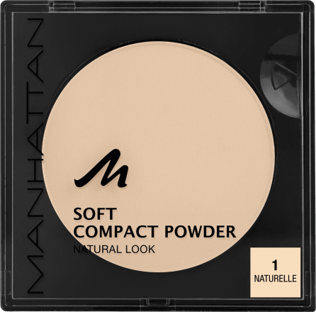 MANHATTAN Cosmetics Kompaktpuder Soft 01 Naturelle, 9 g