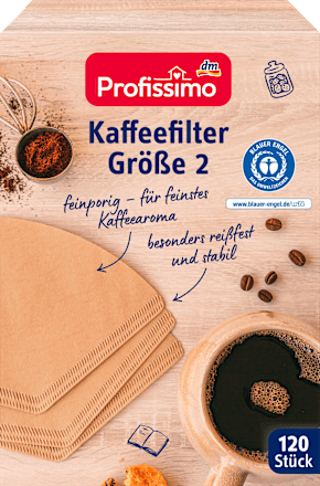ProfissimoKaffeefiter Größe 2, 120 St