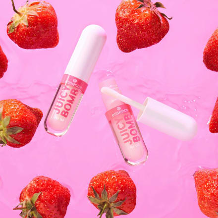 essence Lippenöl Juicy Glow Juicy Bomb 01 Coconut Crush, 2,4 ml dm.at