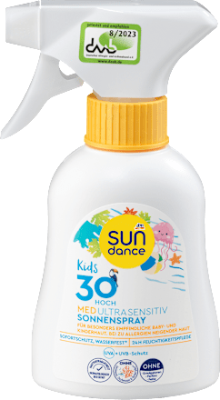 SUNDANCESonnenspray Kids, MED ultra sensitiv, LSF 30, 0,2 l