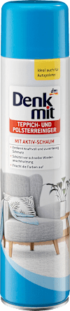 DenkmitTeppich & Polsterreiniger mit Aktivschaum, 600 ml