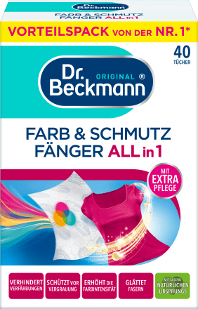 Dr. BeckmannFarb- & Schmutzfänger 3in1, 40 St