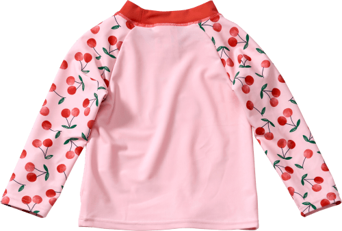 UV Shirt mit Kirsch Muster rosa Gr. 86 92 1 St