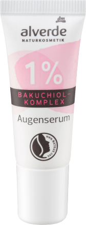 alverde NATURKOSMETIKAugenserum mit 1% Bakuchiol-Komplex PROMO, 9 ml