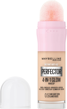 Maybelline New York Foundation Instant Perfector Glow 4in1, 0.5 Fair-Light  Cool, 20 ml dauerhaft günstig online kaufen