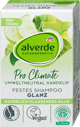 alverde NATURKOSMETIKFestes Shampoo Glanz, 60 g
