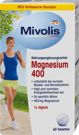 MivolisMagnesium 400 Tabletten 60 St, 48 g