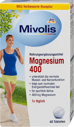 MivolisMagnesium 400 Tabletten 60 St, 48 g