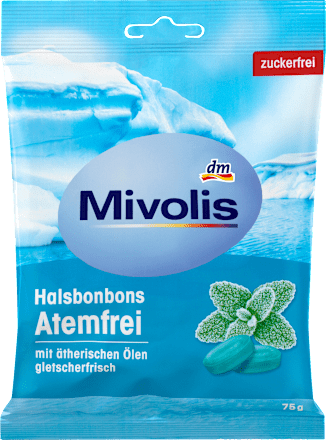 MivolisBonbon, Atemfrei, zuckerfrei, 75 g