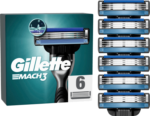 Gillette Rasierklingen, Mach3, 6 St dauerhaft günstig online