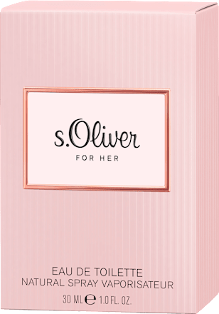 s.Oliver FOR HER 1 x 30ml Eau de Toilette EdT Spray for woman