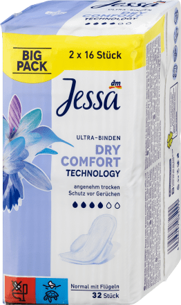 JessaUltra-Binden Dry Comfort, 32 St