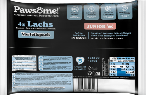 Prolife Life Style Kitten Futter Mit Lachs & Reis, 7 Kg Sack – Hochwertiges Kätzchenfutter