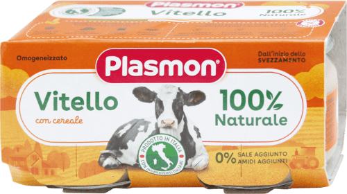Plasmon Omogeneizzato di vitello con cereale, 160 g Acquisti