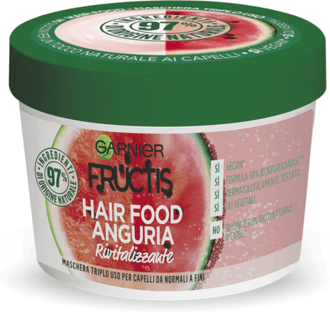 GARNIER FRUCTIS Maschera Hair Food Rivitalizzante, 390 ml Acquisti online  sempre convenienti