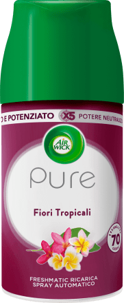 AIR WICK Ricarica spray Freshmatic pure Fiori Tropicali, 250 ml Acquisti  online sempre convenienti