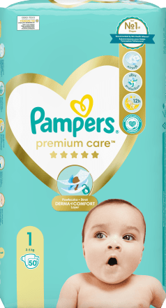 Pampers 1 premium care hotsell