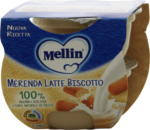 Mellin Merenda latte biscotto, 200 g Acquisti online sempre convenienti