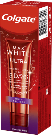 Colgate Паста за зъби Max White Ultra Multiprotect, 50 ml Пазарувай трайно  изгодно онлайн