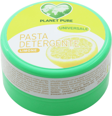 PLANET PURE Pasta detergente universale al limone, 300 g Acquisti online  sempre convenienti