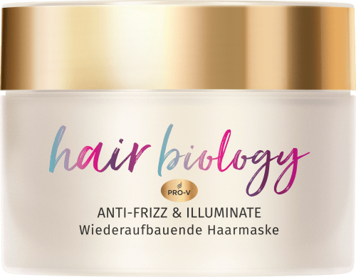 hair biologyHaarkur Anti-Frizz & Illuminate Maske, 160 ml