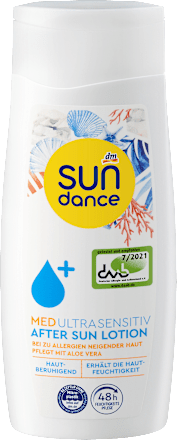 SUNDANCEAfter Sun Lotion, MED ultra sensitiv, 200 ml