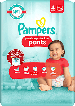 Pampers premium protection pants 4 sales