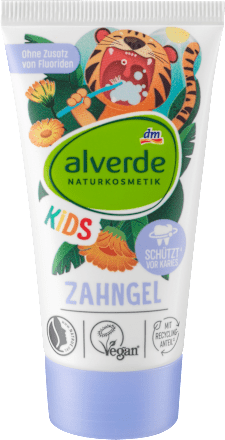 alverde NATURKOSMETIKZahnpasta Gel Kinder, 50 ml