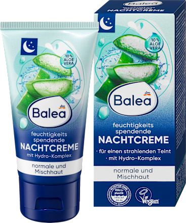 BaleaNachtcreme feuchtigkeitsspendend, 50 ml