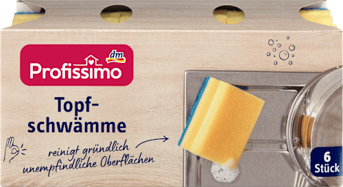 ProfissimoTopfschwämme, 6 St
