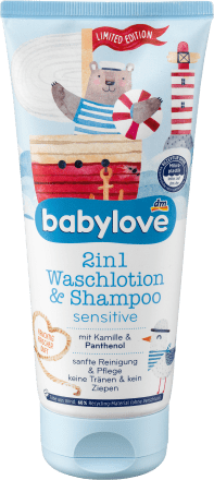 babyloveBabyshampoo Dusche & Waschlotion 2in1, 200 ml