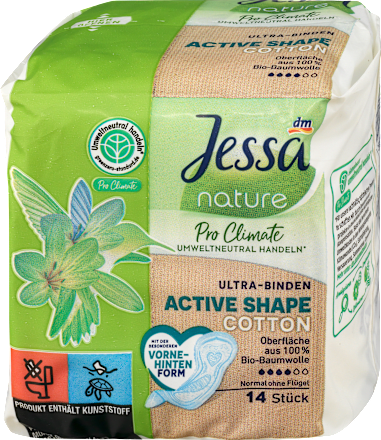 JessaUltra-Binden Active Shape Cotton Pro Climate nature, 14 St