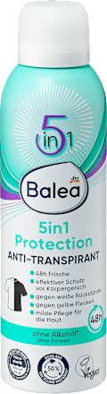 BaleaDeo Spray Antitranspirant 5in1 Protection, 200 ml