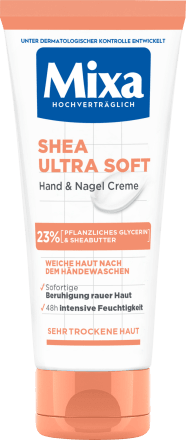 MixaHand- & Nagelcreme Shea ultra soft mit Glycerin, 100 ml