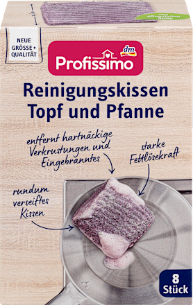 ProfissimoReinigungskissen Topf und Pfanne, 8 St