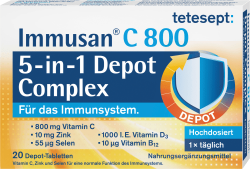 teteseptImmusan C Complex Tabletten 20 St., 25,2 gNahrungsergänzungsmittel
