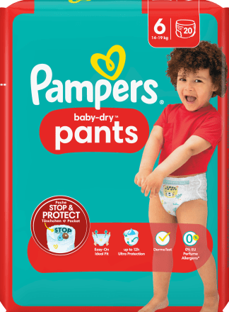 Pampers baby dry pants 6 clearance