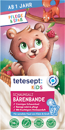 tetesept Kinder BadespaßKinder Badezusatz Schaumsalz Bärenbande, 25 g