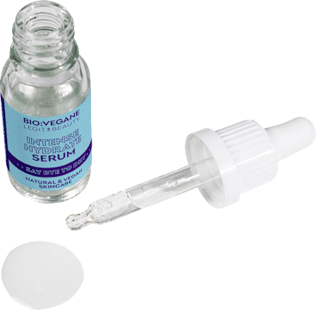 BIO:VEGANE Express Calm Serum – Sofort Beruhigend, Pflegendes Creme-Serum Für Sensible Haut, Parfümfrei