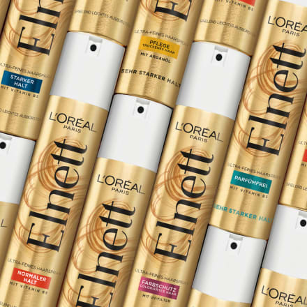 L'ORÉAL PARiS Elnett ultra-feines Haarspray mit Arganöl starker Halt, 300  ml
