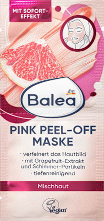 BaleaGesichtsmaske Peel-Off pink (2x8 ml), 16 ml