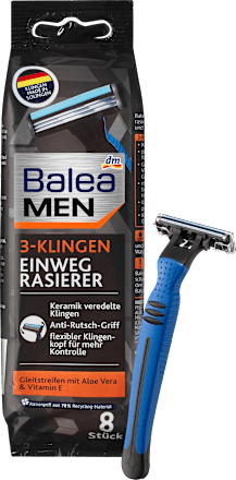 Balea MENEinwegrasierer 3-Klingen, 8 St