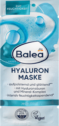 BaleaGesichtsmaske Hyaluron (2x8 ml), 16 ml