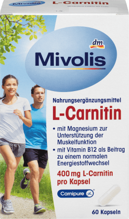 MivolisL-Carnitin Kapseln, 60 St, 59 gNahrungsergänzungsmittel