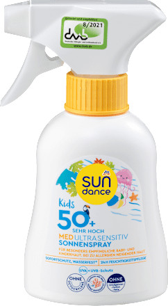 SUNDANCESonnenspray Kids MED ultra sensitiv, LSF 50+, 200 ml